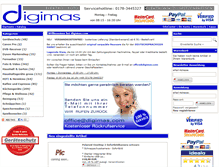 Tablet Screenshot of digimas.com